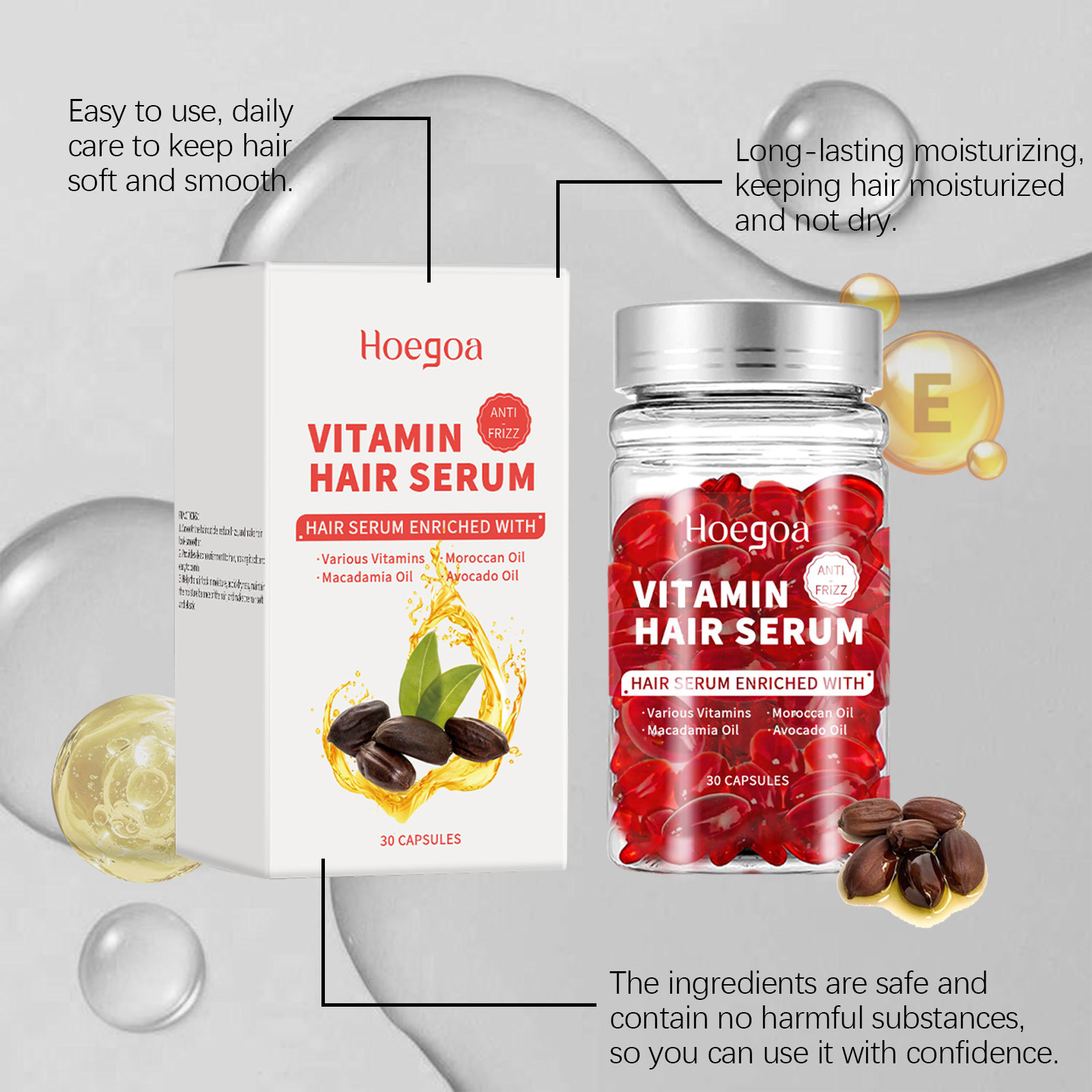 Hair Care Serum - Witamina Serum do pielęgnacji włosów w