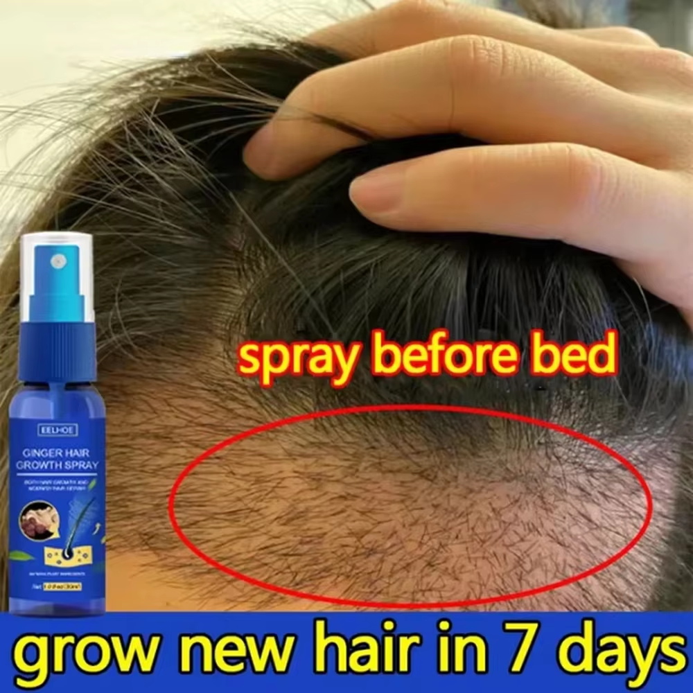 Hair Care Serum - Szybki Spray na Porost Włosów z
