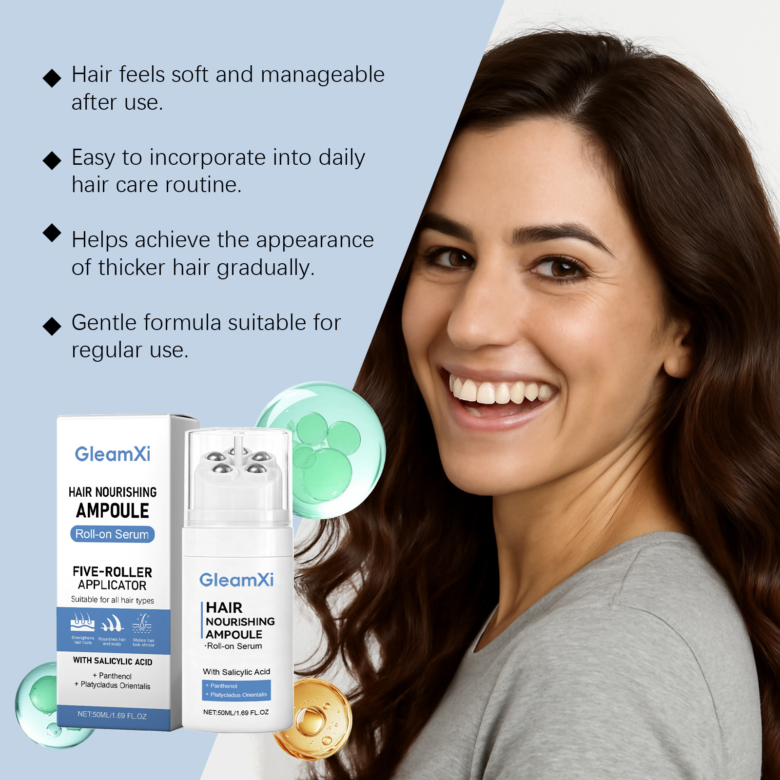 Serum odżywiające do włosów z  – Hair Care Serum recenzja i cena