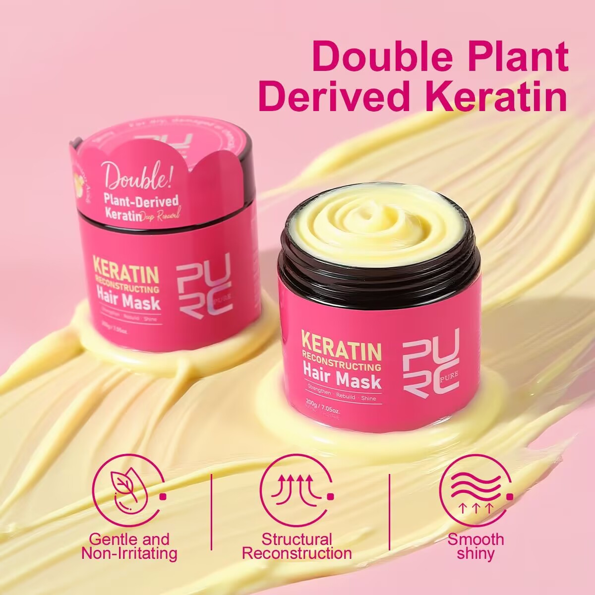 PURC 200g Maska do włosów z ke – Hair Care Keratin Treatment recenzja i cena