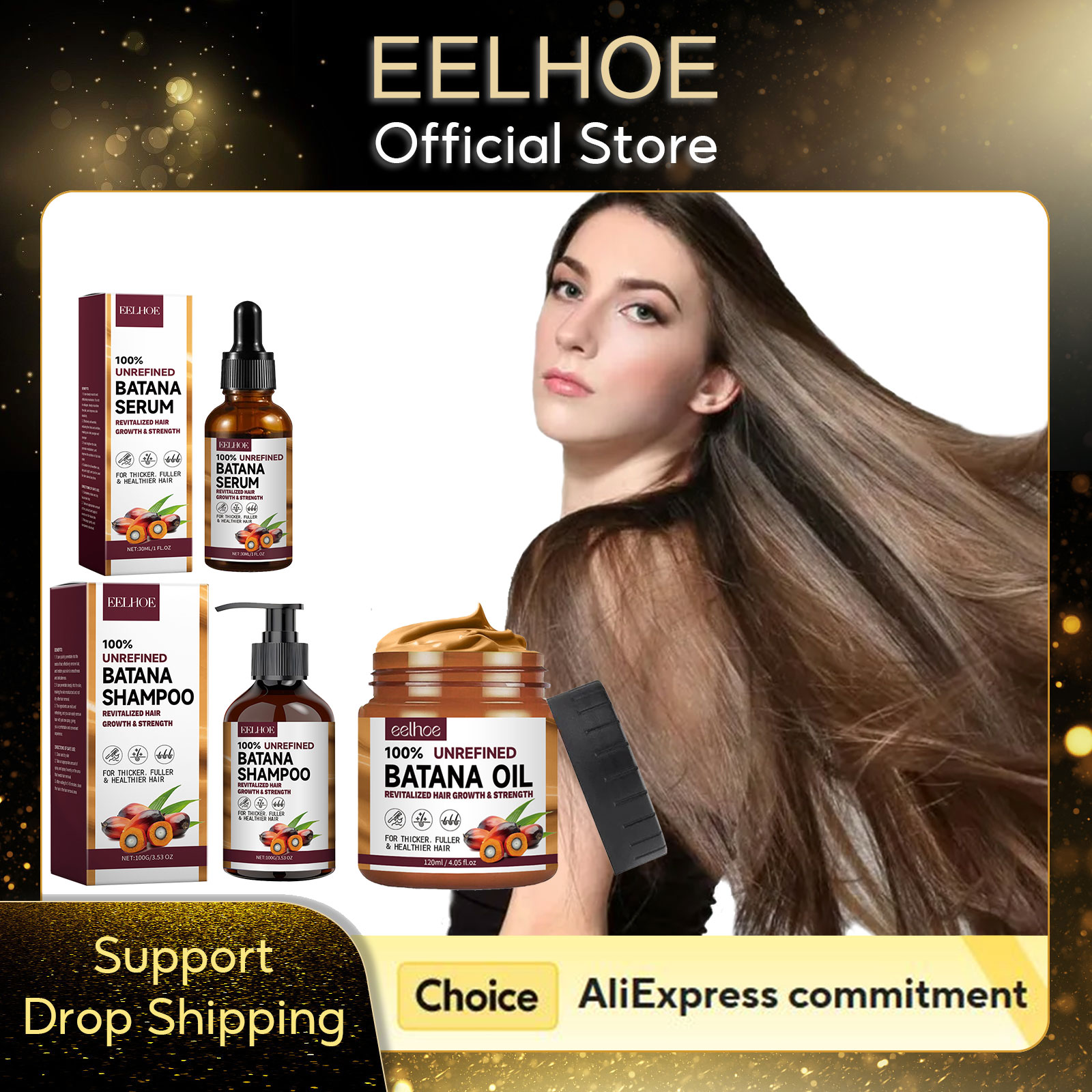 EELHOE Naturalny olejek z bata – Hair Care Keratin Treatment recenzja i cena