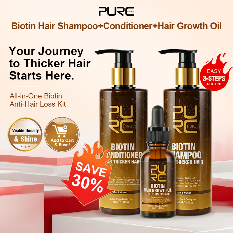 Zestawy PURC Biotin: Olejek na – Hair Care Keratin Treatment recenzja i cena